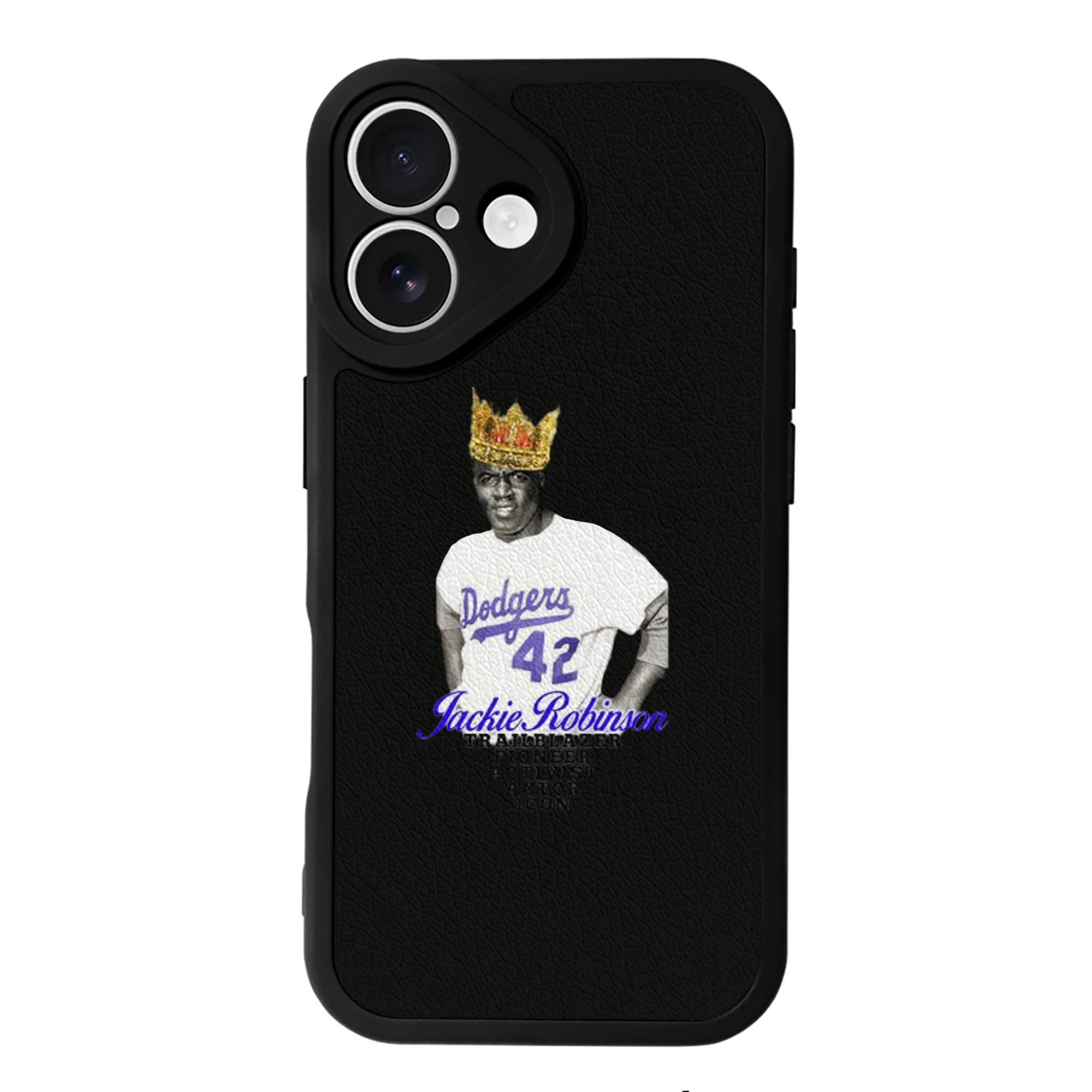  IPhone 16 Silicone Leather Case – UV Print, Lambskin Texture – Perfect Fit, Wireless Charging Compatible, Scratch Resistant, Precise Cutouts – Stylish Protection For IPhone 16